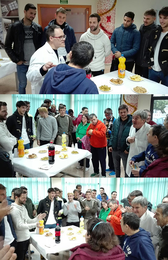 El CD Castellón visita AFANIAS Castellón El CD Castellón visita AFANIAS Castellón