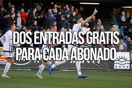 El CD Castellón regalará dos entradas a cada abonado/a para la ‘final’ ante el Ejea El CD Castellón regalará dos entradas a cada abonado/a para la ‘final’ ante el Ejea
