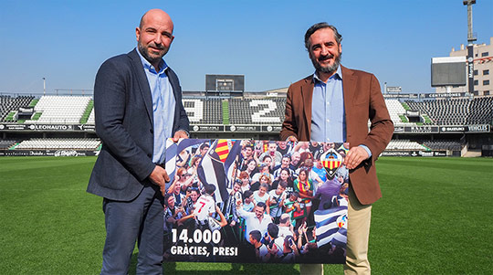 El CD Castellón alcanza los 14.000 abonados en Segunda B