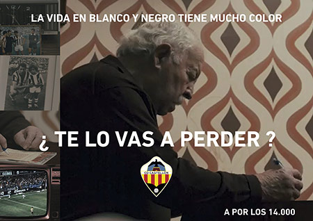 ‘La vida en blanco y negro tiene mucho color’. Campaña de abonos de media temporada