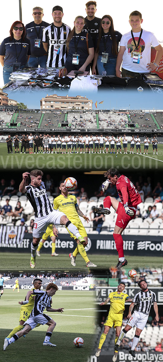 Empate a 3 entre el CD Castellón y el Villarreal B