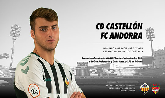 ¡Consigue tu entrada on-line frente al FC Andorra a un precio especial!
