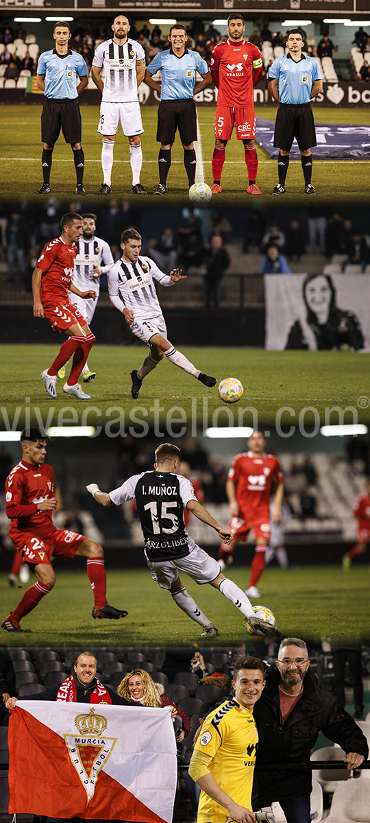 El CD Castellón pierde ante el Real Murcia