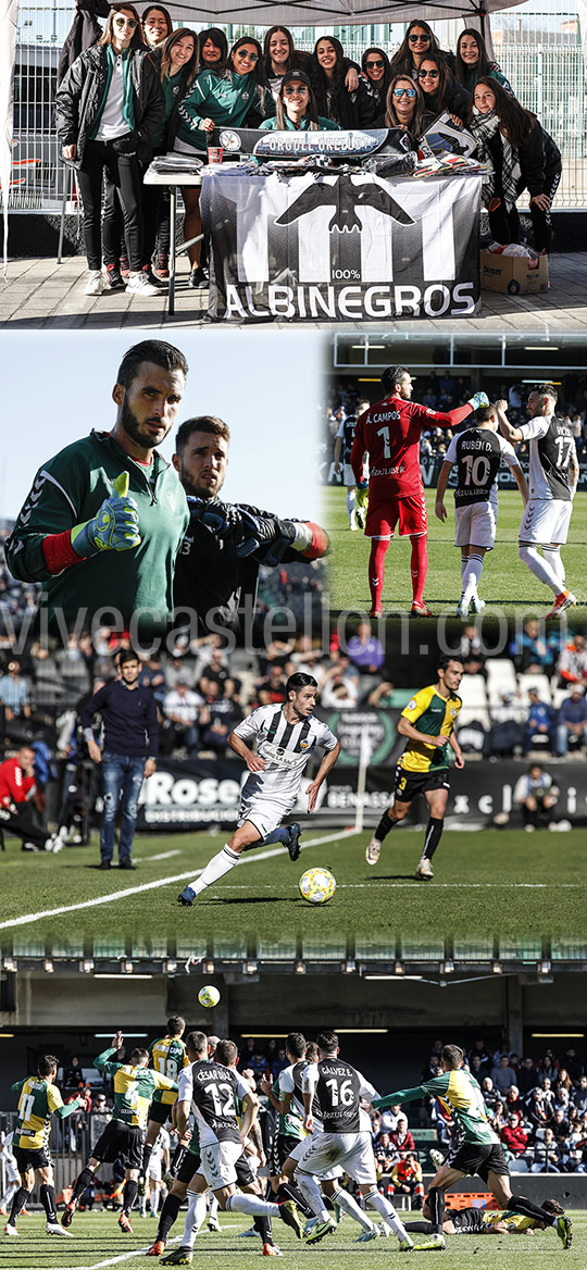 El CD Castellón cayó ante el Sabadell El CD Castellón cayó ante el Sabadell