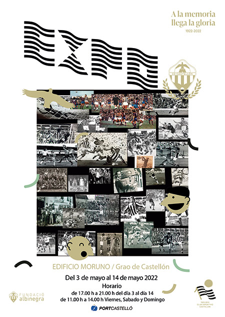 El Grau de Castelló acoge la segunda exposición del Centenario del Club Deportivo Castellón El Grau de Castelló acoge la segunda exposición del Centenario del Club Deportivo Castellón