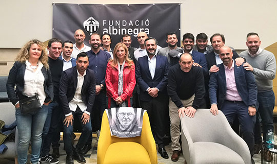 Apasionante segunda edición de ´Un día en albinegro´ Apasionante segunda edición de ´Un día en albinegro´