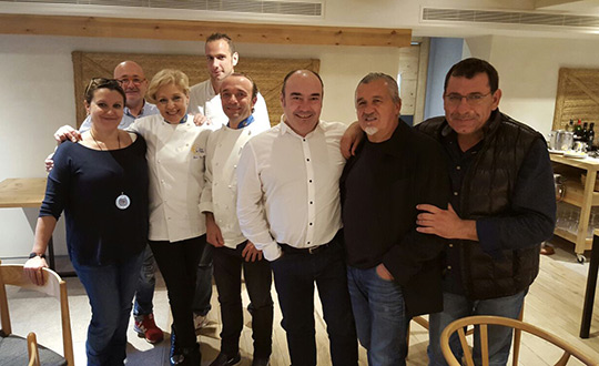 Miguel Barrera se reúne con representantes de la delegación valenciana de Eurotoques Miguel Barrera se reúne con representantes de la delegación valenciana de Eurotoques