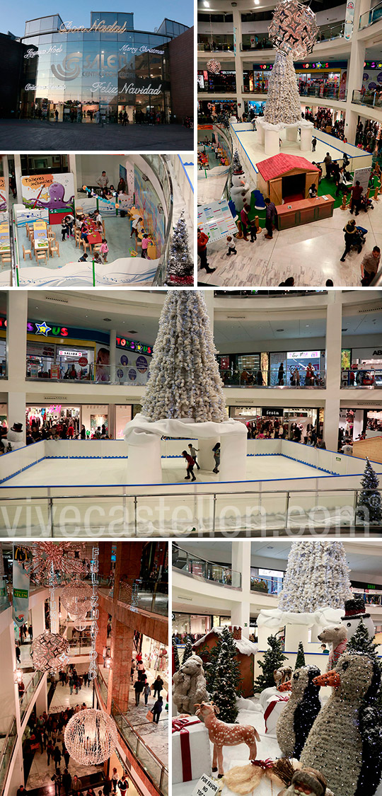Decoración navideña del Centro Comercial Salera 