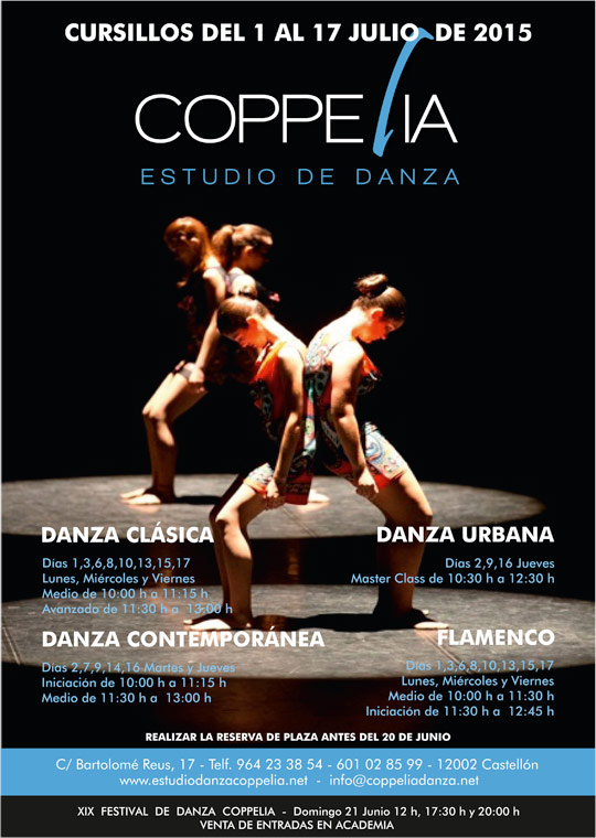 Castellón, Coppelia, Estudio de Danza