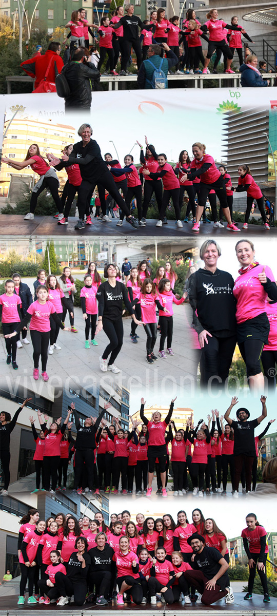 Coppelia anima a los deportistas en el VII Marató BP Castelló Coppelia anima a los deportistas en el VII Marató BP Castelló