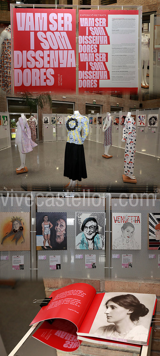 La EASD Castelló acoge la exposición itinerante “Vam ser i som dissenyadores”, un proyecto de la EASD Alcoi que visibiliza el papel de la mujer en el diseño
