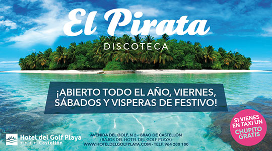 La Discoteca “El Pirata” abre todo el año La Discoteca “El Pirata” abre todo el año