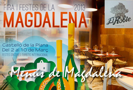 Castellón, restaurante El Roble taberna Castellón, restaurante El Roble taberna