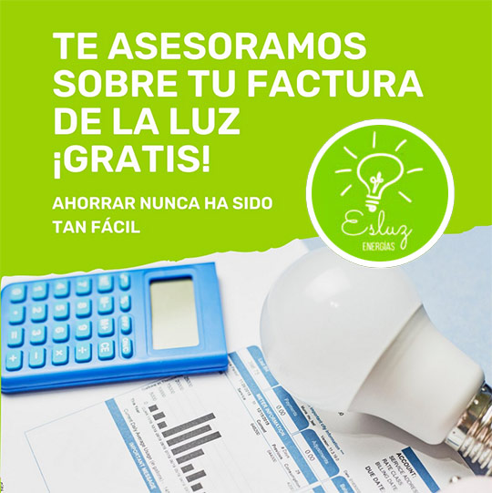 ¿Pagas demasiado en tu factura de luz? Esluz Energías te asesora gratis ¿Pagas demasiado en tu factura de luz? Esluz Energías te asesora gratis