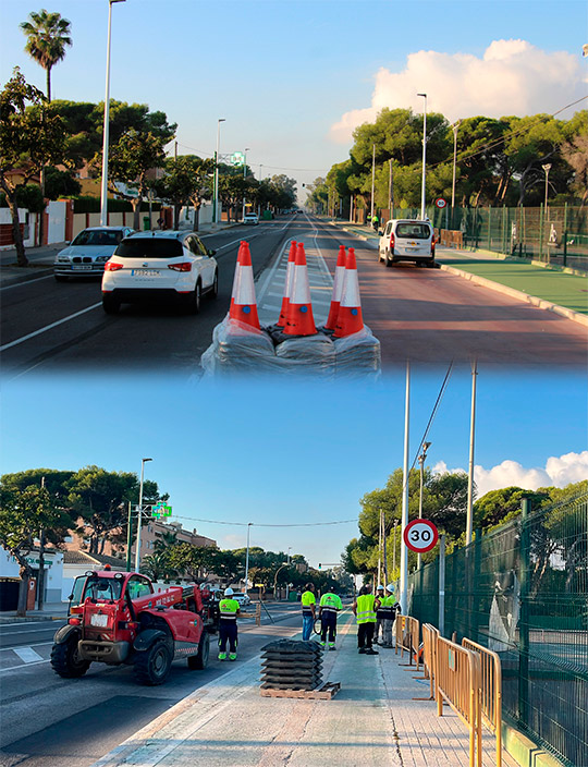 La Generalitat comienza la última fase de las obras del TRAM de Castellón y reorganiza horarios para aumentar el servicio en las horas de más demanda