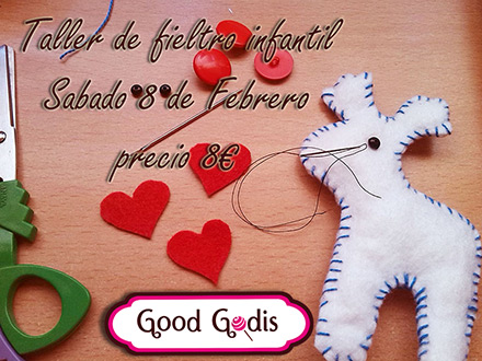 Taller de fieltro infantil en Good Godis Taller de fieltro infantil en Good Godis