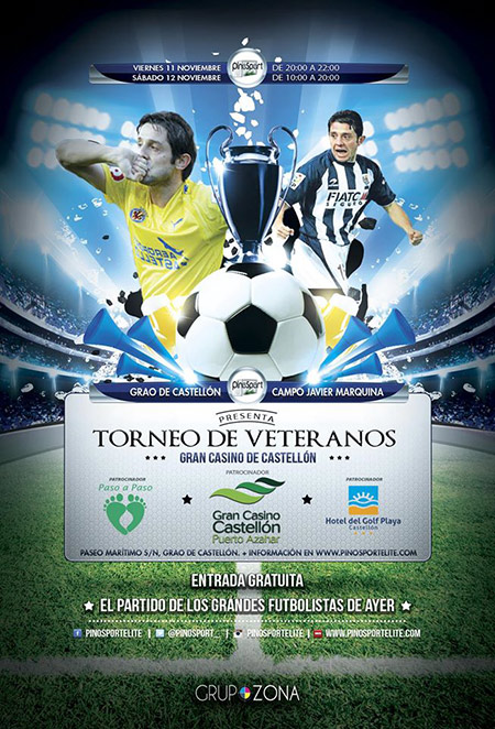 II Torneo de veteranos de fútbol Gran Casino Castellón 