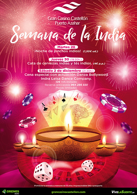 Semana de La India en el Gran Casino Castellón 