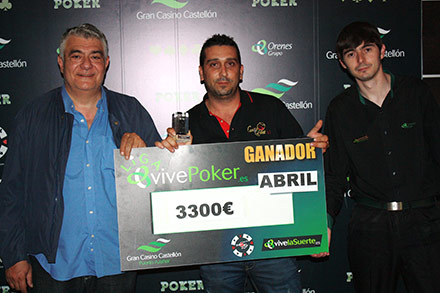 Kalfa se adjudica de nuevo la liga vivepoker del Gran Casino Castellón 