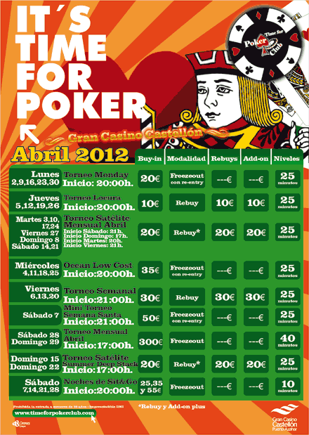 Torneos Poker Casino Grao Castellon Torneos Poker Casino Grao Castellon
