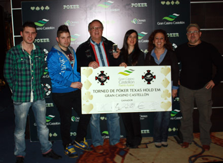 Molner se adjudica el primer torneo mensual del año en el Gran Casino Castellón 