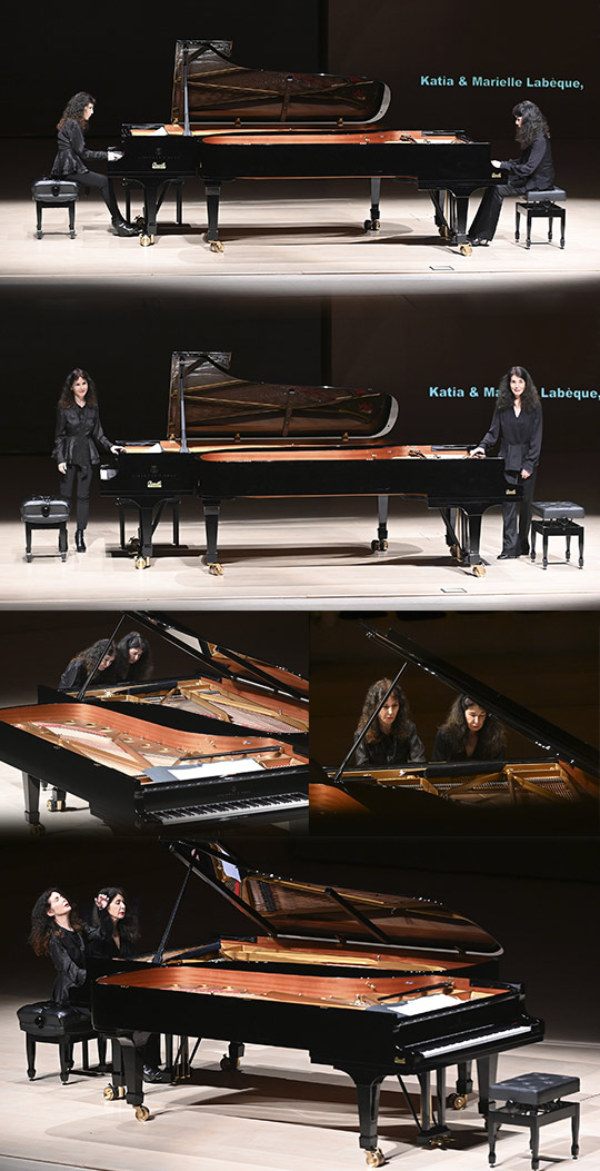 Música clásica con de duo de pianos de Katia & Marielle Labèque