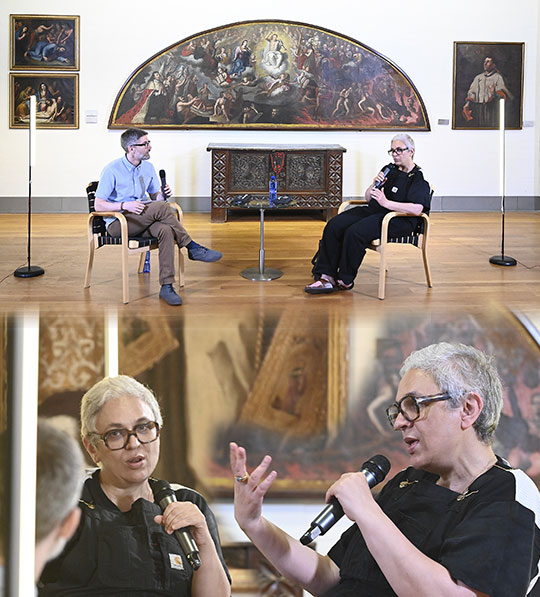 Encuentro con Dora García en el Museo de Bellas Artes de Castellón