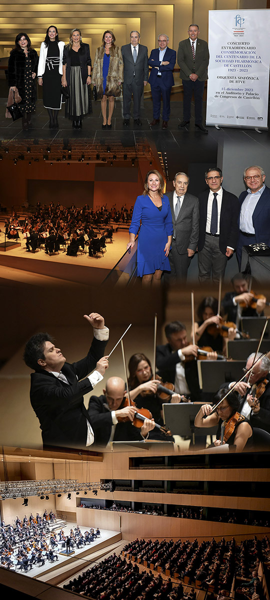 Concierto conmemorativo del centenario de la Sociedad Filarmónica de Castellón