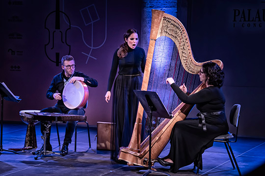 El Museu de Belles Arts de Castelló ofrece un concierto con sonidos sefardíes del grupo ‘De soprano y arpa’