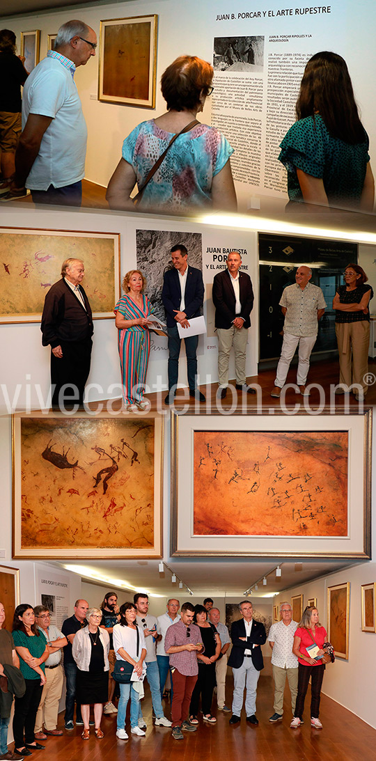 El Museu de Belles Arts de Castelló inaugura la exposición 'Juan B. Porcar y el arte rupestre'