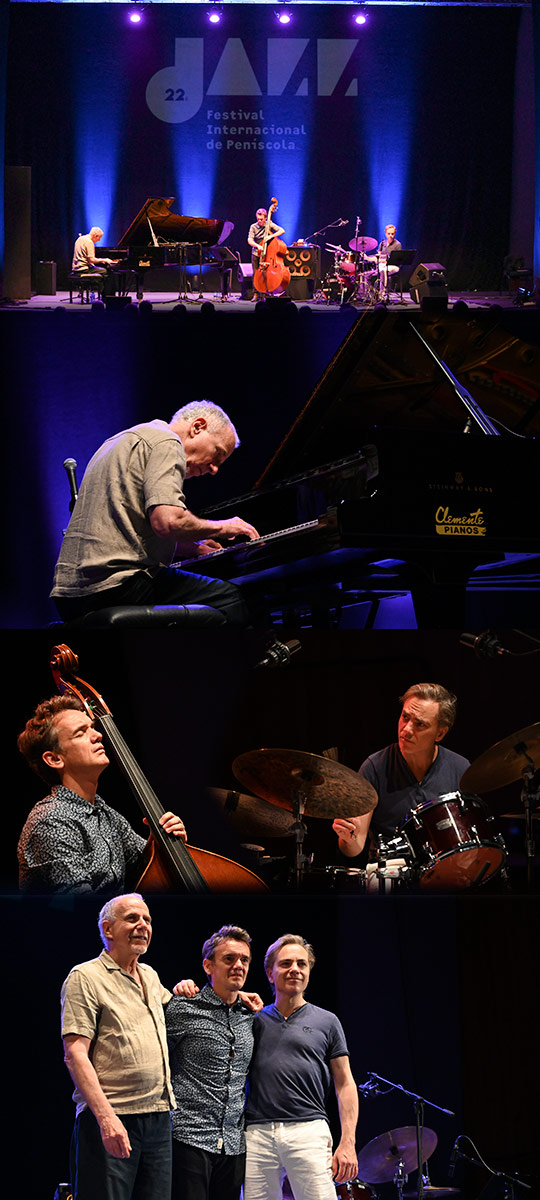 Concierto de jazz de Marc Copland, Stéphane Kerecki & Fabrice Moreau Concierto de jazz de Marc Copland, Stéphane Kerecki & Fabrice Moreau