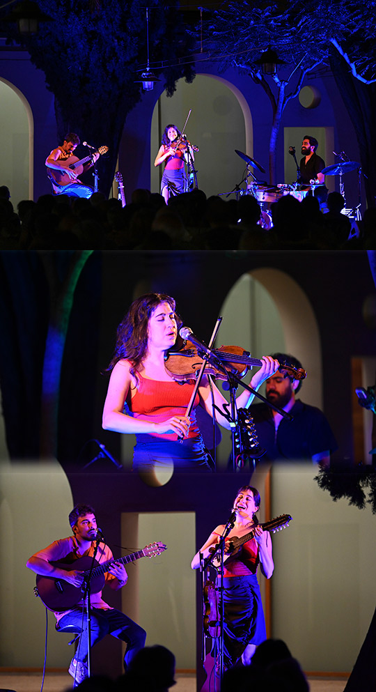 Concierto de la cantante y violinista María de la Flor Concierto de la cantante y violinista María de la Flor