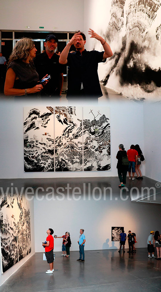 Inauguración de la exposición ´L'horitzó d´esdeveniments´, de Abdelkader Benchamma Inauguración de la exposición ´L'horitzó d´esdeveniments´, de Abdelkader Benchamma