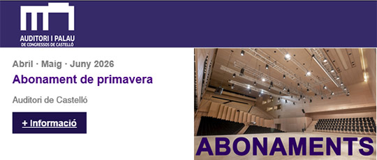 Abónate a la cultura en vivo esta primavera