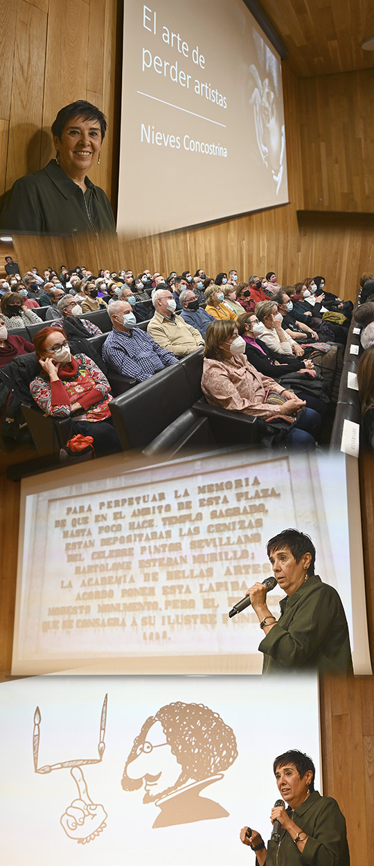 Conferencia de Nieves Concostrina en MBACAS Conferencia de Nieves Concostrina en MBACAS