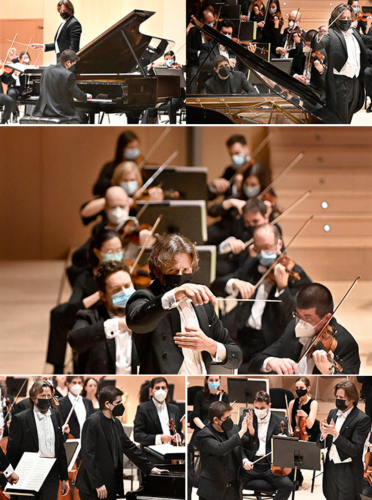 Concierto de la OCV con Gustavo Gimeno como director y Javier Perianes al piano