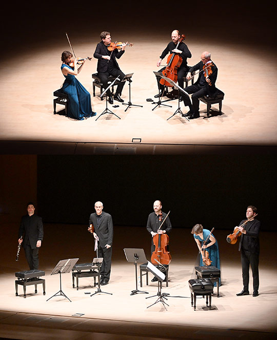 CUARTETO CASALS & ALBERTO AGUT, clarinete