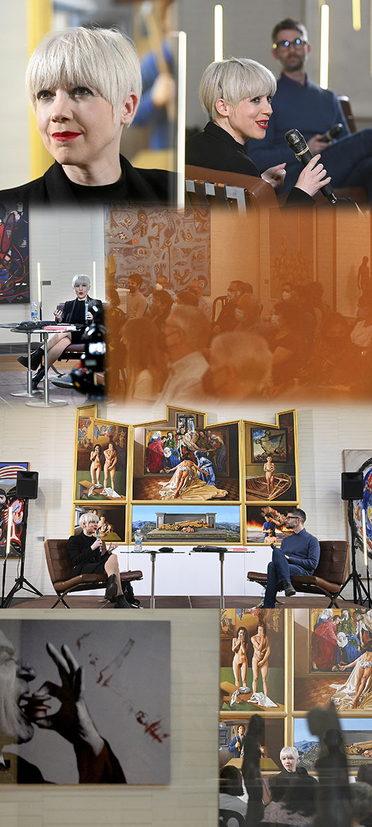 Remedios Zafra en el club de cultura del Museo de Bellas Artes de Castellón Remedios Zafra en el club de cultura del Museo de Bellas Artes de Castellón