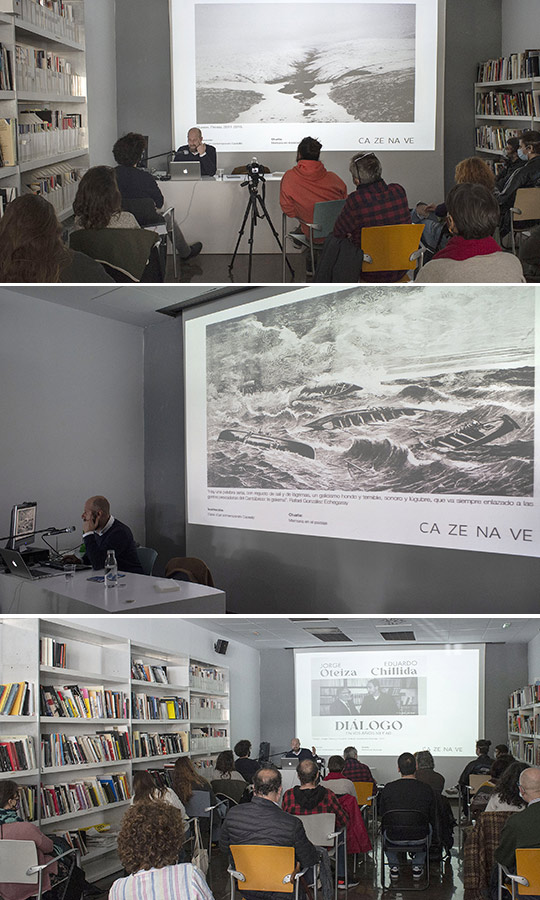 Galerna Sòl, charla-coloquio de Jon Cazenave Galerna Sòl, charla-coloquio de Jon Cazenave