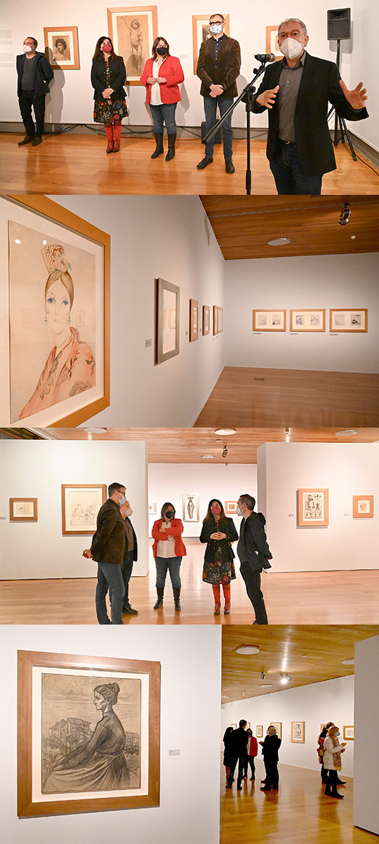 Inauguración de la exposición DIBUJAR LA MODERNIDAD 1864 - 1968 Inauguración de la exposición DIBUJAR LA MODERNIDAD 1864 - 1968