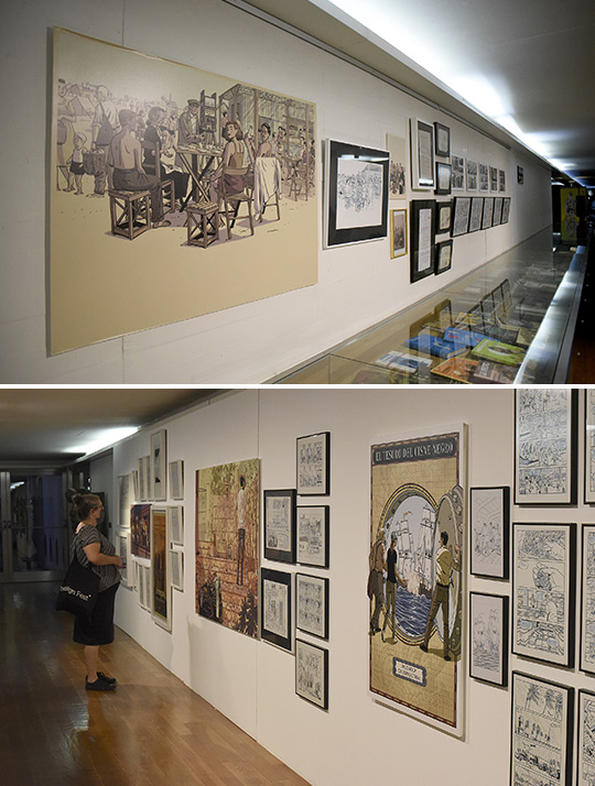Paco Roca dibujante ambulante, exposición en el Museo de Bellas Artes de Castellón Paco Roca dibujante ambulante, exposición en el Museo de Bellas Artes de Castellón