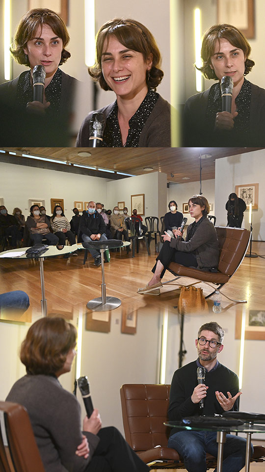 Sara Mesa en el ciclo Intercanvis. Club de cultura Sara Mesa en el ciclo Intercanvis. Club de cultura