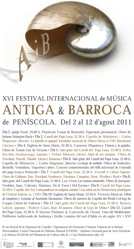 festival internacional musica antigua peñiscola