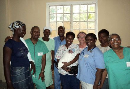 Dr. Jimmy Jean-baptiste Mercier en Haiti