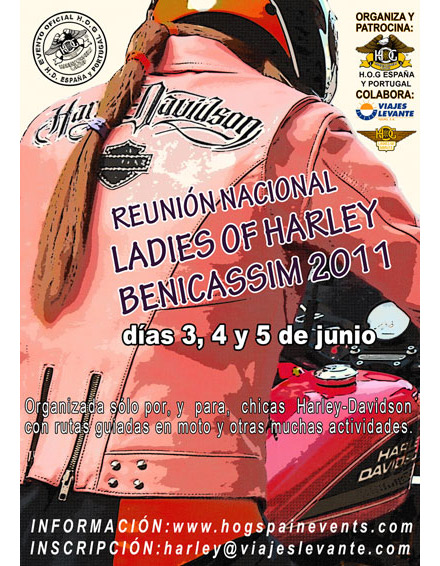 ladies harley en benicasim