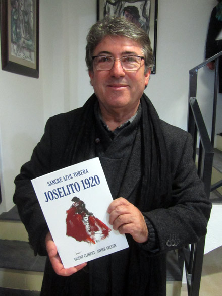 Ramírez ilustra la portada del libro dedicado a Joselito Ramírez ilustra la portada del libro dedicado a Joselito