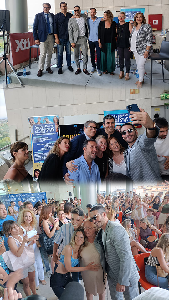 Miguel Ángel Silvestre conduce al éxito a Mar de Sons en la presentación del festival en Valencia