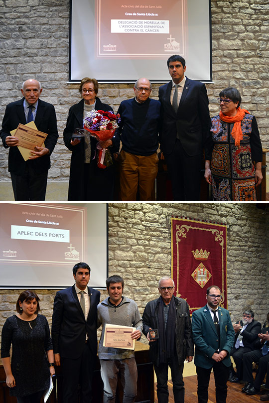 Morella entrega la Cruz de Santa Lucía 2019 