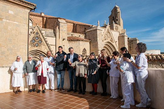 El President de la Generalitat Valenciana, Ximo Puig, visita la residencia de Morella