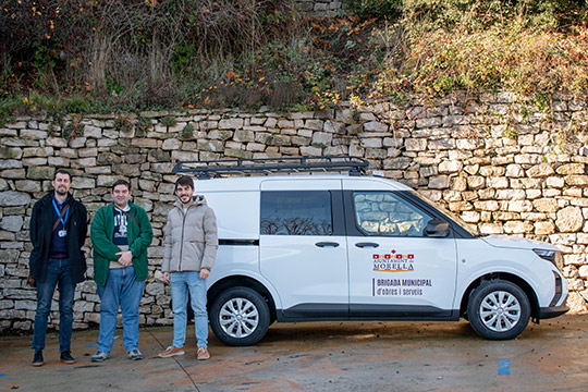 El Ayuntamiento de Morella renueva los vehículos de la brigada municipal de obras y servicios